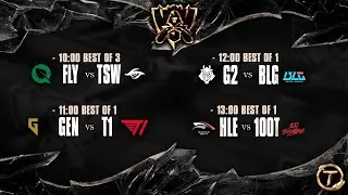 HEUTE NUR BANGER! - WORLDS2025 Swiss Stage Tag 4 | #worlds2025