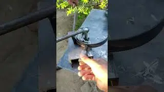 How to Bend metal bar sheet in round shape #metalbending #diy #seniorwelder