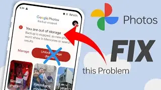 Google Photos Storage Full Problem | How to Clear Google Photos Storage  You are out of storage