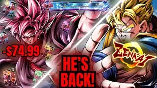 ULTRA GOKU BLACK за 75 долларов?! + LF Future Gohan: INSAVE Zenkai Awakening! (Dragon Ball Legends)