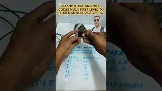 DIXELL CODES MIGRATION MULA HIDDEN MENU TO FIRST LEVEL AND VICE VERSA