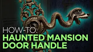 DIY Haunted Mansion Door Handle That Looks REAL