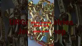 FendiClip Necklace #realgold #pawnable #fendi #clip #link #18k #gold #jewelry