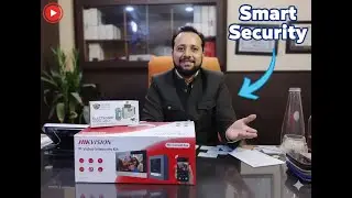 Video Doorbell With Electronic Door Lock for Main Gate | Hikvision video door phone Access Demo