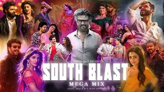 SOUTH BLAST MEGAMIX - 2025 | South Mashup | @blackmuzix | Visual Uday