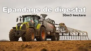 30 m3 hectare | ÉPANDAGE DE DIGESTAT 2023 EN ALSACE | cmprestaion
