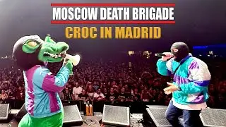 Moscow Death Brigade - Techno Punk Rave Croc performs at Movistar Arena, Madrid with Non-Servium