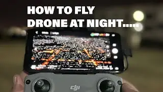 How to fly drone at night  | Drone class#4   | Umar Farooq  #dronecourse #howtoflydrone