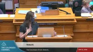 Colorado State Senate Day 82 Senator Todd Tribute