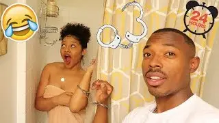 24 HOURS HANDCUFFED TO MY BROTHER MCQUEEN'S BEST FRIEND!!