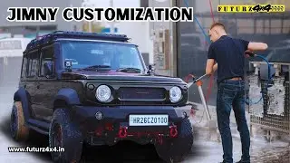 Stylish Accessories for Your Jimny   Ironman 4x4 Suspension upgrade @Futurz4x4