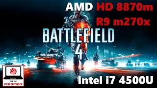 Battlefield 4 on Dell Inspiron 5737( 1920x1080 Ultra/High Settings) (HD8870m/R9M270