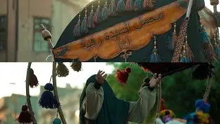 موكب سوق حنون الكبير ‏دخول الام الحسين (ع) الى كربلاء بغداد شارع الكفاح