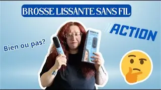 Brosse Lissante Sans Fil De Chez ACTION #test