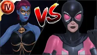 *NEW META* T4 *GWEN POOL vs MYSTIQUE* || SPEED VILLAIN ABX ||  SILENCE || MARVEL Future Fight || mff