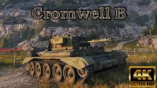 Cromwell B - Mines map - 8 kills - 3,6k damage World of Tanks replay 4K