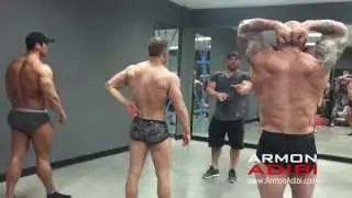 Bodybuilding Posing Class Taught by Armon Adibi