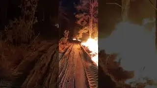 Forest fire fragment. #forestfire #firefighters #fireproof