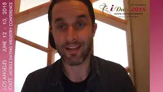 David Yarus Founder of Jswipe @ iDate Mobile Dating Industry Conference 2018 Los Angeles