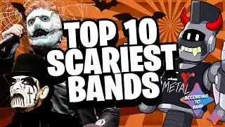 Top 10 SCARIEST Rock Bands (from Google Bard)