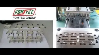 2 PIN PLUG production by FOMTEC 40TON SMALL VIMM AUTOMATIC