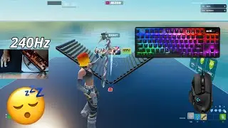 Steelseries Apex Pro TKL 😴 1v1 BuildFights 🏆 Satisfying Keyboard Fortnite 240 FPS 4K