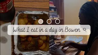 What I EAT in a day as a Nigerian Private University Student (Bowen University Edition)
