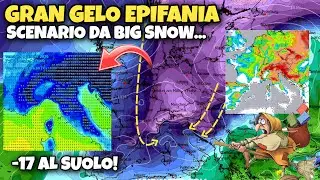 ▶ METEO- MODELLI PAZZESCHI: PER BEFANA MAXI ONDATA DI GELO FINO A -15°C E BIG SNOW IN PIANURA!