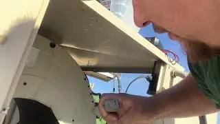 Short Vid for testing Swamp Cooler Motor with an ohm meter 0.3 to 2 ohms on a 4 wire motor