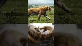 smilodon vs titanoboa