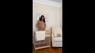 The essential crib for smaller spaces. 🤎