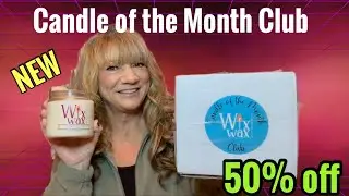 ⭐️ NEW ⭐️ Candle of the Month Club January 2024 from Wix Wax Candles + 50% off