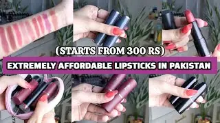 Affordable Lipsticks in Pakistan | starts from 300RS