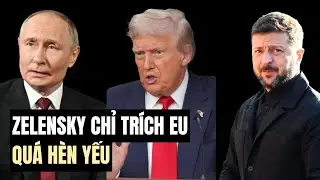 Tổng thống Zelensky thẳng thắn phát biểu tại Davos: “TT Trump đã phơi bày yếu điểm của Âu Châu”