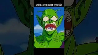 When Goku shocked everyone #goku #dbz #dragonball #anime