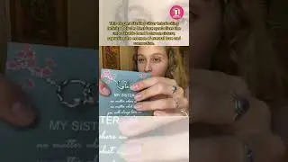 AnalysisyLove  Sterling Silver Interlocking Infinity 2 Circles Necklace #shorts #giftforchristmas