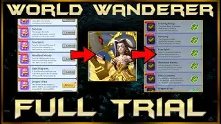 The World Wanderer Complete Trial tutorial! | 'Fu Hsi' Trial 1-6 | Hero Clash