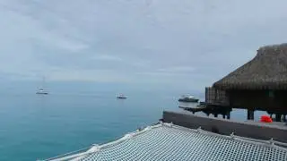Бора Бора Conrad Bora Bora Nui вид из вилы. View from one of the villas of Conrad Bora Bora Nui 2017