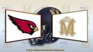 PSNtv: Mission Prep Royals at Bishop Diego Cardinals Football