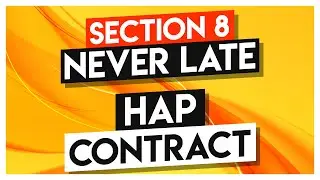 Section 8 Hap Contract | Housing Voucher Program | Section 8 Never Late