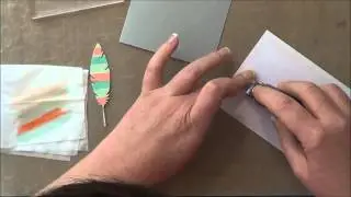 Feather Die Cut Inlay