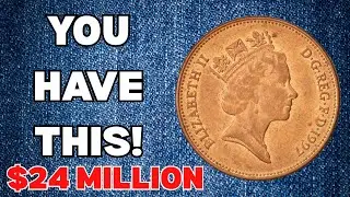 UK Elizabeth II 1997 Two Pence Coin Worth $24 Million | Rare Coin Value