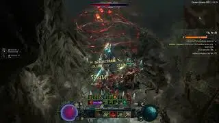 Diablo 4 - S6 - Necromancer - Bone Spear(Fists of Fate) - Pit 90