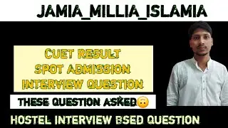 Jamia 04 Urgent Notice 2025 Jamia Admission test 2025 Spot Admission CUET Result 2025