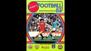 STICKERS PANINI ENGLISH CHAMPIONSHIP 1983 BRIGHTON & HOVE ALBION
