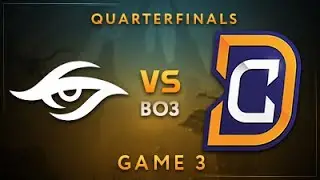 Team Secret vs Digital Chaos Game 3 - Dota Summit 7: Quarterfinals