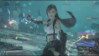 FINAL FANTASY VII Freight train Tifa
