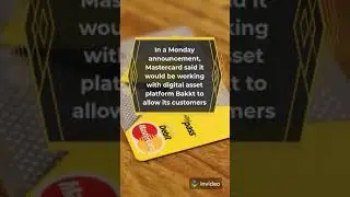 #youtube shorts Mastercard plans to allow US partners to offer crypto loyalty rewards
