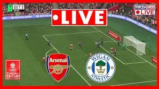 🔴 Arsenal vs Wigan LIVE 🔴 FA Cup 2025/2026 ⚽ Watch Now Simulation