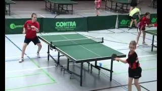 Table Tennis BEST OF Franz Gobel in Weissensee - Germany.wmv